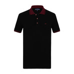 Austin Short Sleeve Polo Shirt // Black (M)