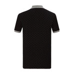 Elijah Short Sleeve Polo Shirt // Black (M)