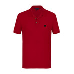 Price Short Sleeve Polo Shirt // Red (2XL)