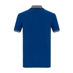 Colin Short Sleeve Polo Shirt // Sax (L)