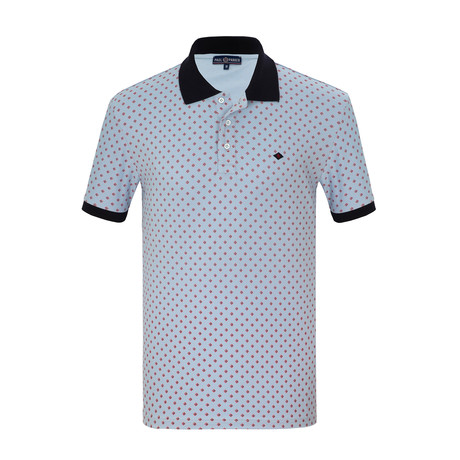 Joseph Short Sleeve Polo Shirt // Light Blue (S)