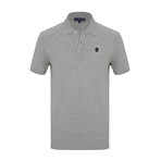 Jesse Short Sleeve Polo Shirt // Gray (3XL)