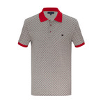 Adam Short Sleeve Polo Shirt // Gray (L)