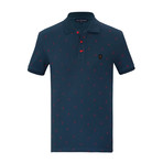 Eddie Short Sleeve Polo Shirt // Marine (XL)
