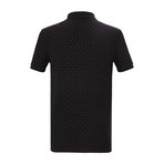 Rocco Short Sleeve Polo Shirt // Black (L)