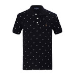 Gus Short Sleeve Polo Shirt // Navy (M)
