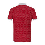 Dejan Short Sleeve Polo Shirt // Red (S)