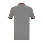 Homer Short Sleeve Polo Shirt // Gray (L)