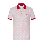 Jamal Short Sleeve Polo Shirt // White (S)