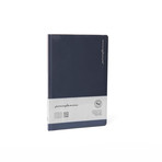Aero Blue Pen + Ruled Notebook