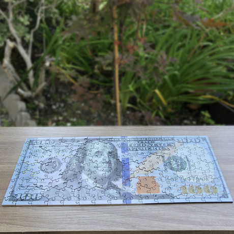 Puzzle // $100 Banknote