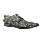 Dress Shoes // Black Crocodile (Euro: 43)