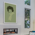 Dylan // Framed Painting Print (8"W x 12"H x 1.5"D)