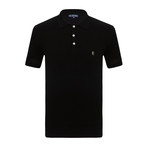 Fabinho Short Sleeve Polo Shirt // Black (L)
