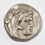 Large Greek Coin Of Alexander The Great // Lifetime Issue