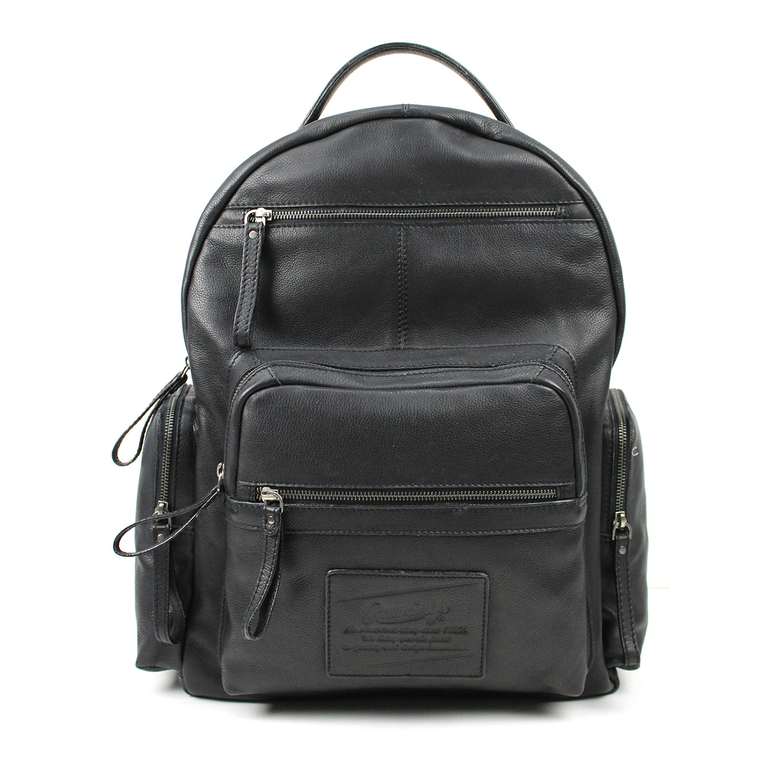 Rugged Backpack // Black - Rawlings Leather Goods - Touch of Modern