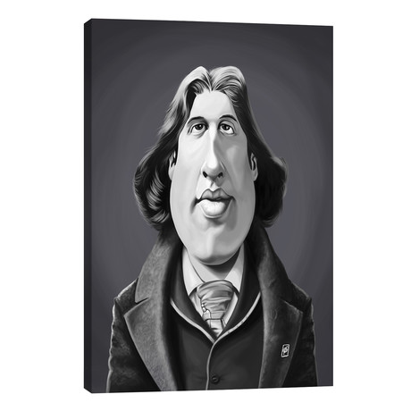 Oscar Wilde // Rob Snow (26"W x 40"H x 1.5"D)