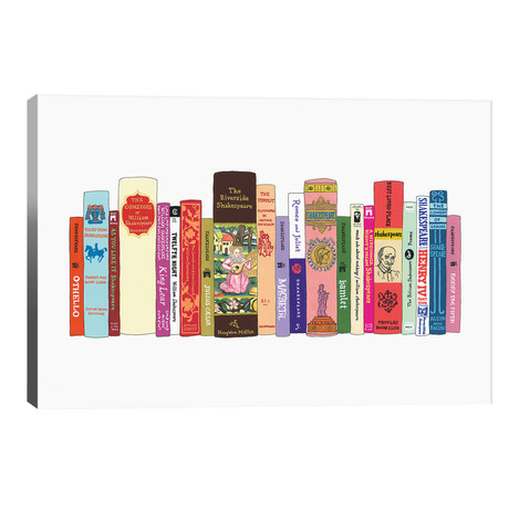 Shakespeare // Ideal Bookshelf (40"W x 26"H x 1.5"D)