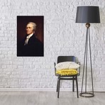 Painting Of Founding Father Alexander Hamilton // John Parrot (26"W x 40"H x 1.5"D)