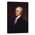 Painting Of Founding Father Alexander Hamilton // John Parrot (26"W x 40"H x 1.5"D)