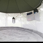 TreePod Cabana Complete Package + Stand // Graphite (Without Stand)