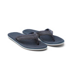 Men's Brazos LX Flip Flops // Navy (Men's US Size 10)