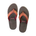 Men's Brazos LX Flip Flops // Brown (Men's US Size 8)