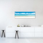 Beach Panorama, Bora Bora, French Polynesia by Jan Becke (60"W x 20"H x 0.75"D)