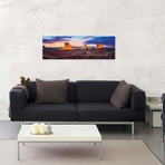 Sunset Monument Valley by Susanne Kremer (60"W x 20"H x 0.75"D)