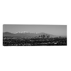 High-Angle View Of A City, Los Angeles, California, USA by Panoramic Images (60"W x 20"H x 0.75"D)