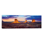 Sunset Monument Valley by Susanne Kremer (60"W x 20"H x 0.75"D)