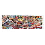 View of colorful city of Guanajuato in Mexico by Panoramic Images (60"W x 20"H x 0.75"D)