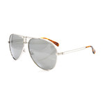 Givenchy // Men's GV7110S Aviator Sunglasses // Silver