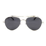 Men's GV7057S Sunglasses // Silver + Gray