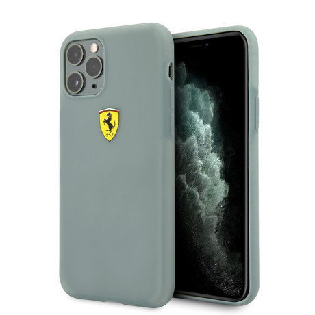 On Track // Transparent Silicone Case Printed Logo // iPhone 11 Pro