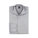 Fredrick Cut-Away Spread Collar Shirt // Gray (15-32/33)