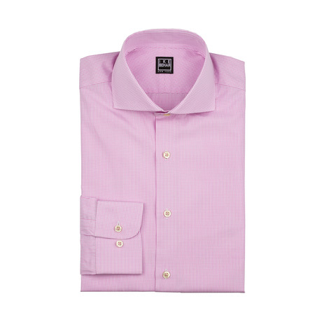 Fredrick Cut-Away Spread Collar Shirt // Pink (15-32/33)