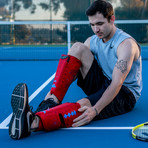 Active Compression Recovery Calf Wrap // The Blue Flame