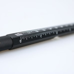 Tactical Utility Pen With Ruler // Black