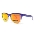 Men's Frogskins OO9013 Sunglasses // 55mm // Pink Blue Fade + Silver