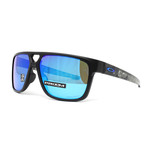 Men's Crossrange Patch OO9391 Sunglasses // Matte Black + Blue