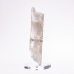 Selenite Crystal + Meta Acrylic Stand // Ver. II