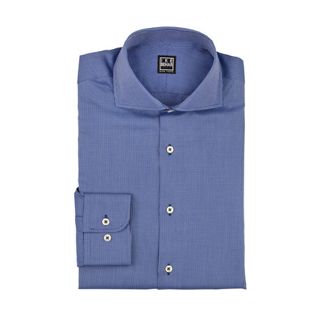 Fredrick Cut-Away Spread Collar Shirt // Medium Blue (15-32/33)
