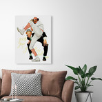 100th Anniversary of Baseball // Painting Print on Wrapped Canvas (24"W x 29"H x 1.5"D)