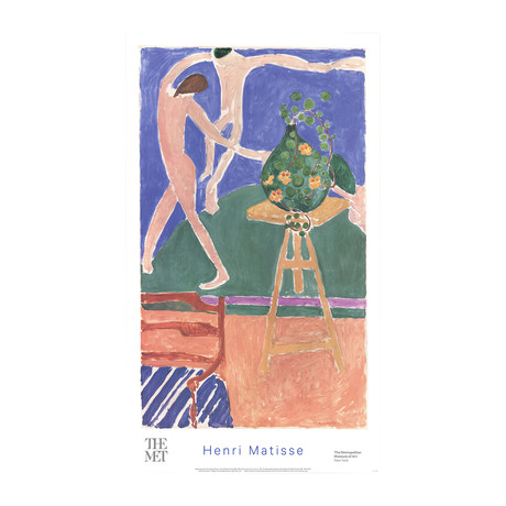 Henri Matisse // Nasturtiums with the Painting "Danse" // 2017 Offset Lithograph