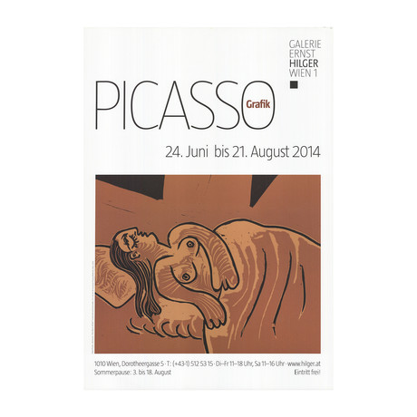 Pablo Picasso // Dormeuse // 2014 Offset Lithograph