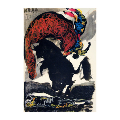 Pablo Picasso // Bullfight // 1959 Lithograph