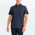 Shoosh Short Sleeve Polo Shirt // Navy (XL)