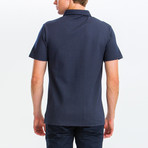 Shoosh Short Sleeve Polo Shirt // Navy (M)