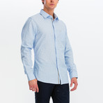 Christian Slim Fit Long Sleeve Button Down Shirt // Blue (S)